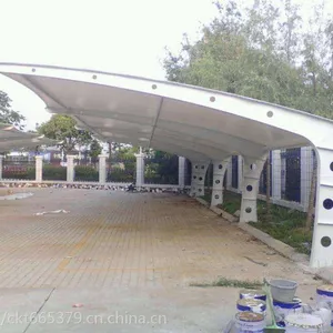 无锡市钢结构膜结构车棚宜兴市钢结构膜结构车棚
