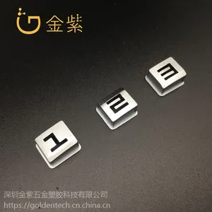 数字键盘 镀珍珠铬 沙铬加工 电镀厂加工 专注电镀15年