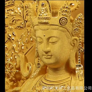 深圳天禅 藏传弥勒佛像 绒沙金印度佛像 藏巴拉文化工艺品密宗西藏佛
