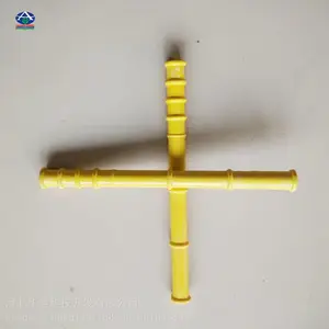 济宁430圆棒支架_小区管网铺设电缆支架_黄色复合支架