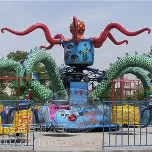 旋转大章鱼价格 厂家直销大章鱼游乐设备 ***大章鱼设施多少钱