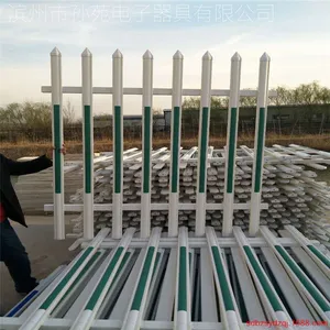 电力护栏 pvc塑钢护栏 小区围墙围栏 电力变压器护栏 可移动护栏