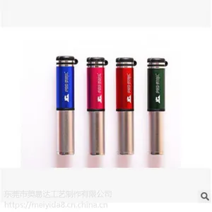 直筒式打气筒JG-1029高压便携迷你英嘴转美嘴自行车打气筒