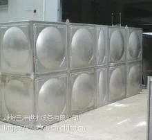 304食品级不锈钢方形水箱/不锈钢保温水箱/不锈钢消防水箱厂家