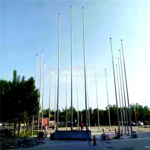 耀荣 锥形旗杆 304不锈钢旗杆基础预埋参数