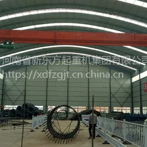 河南省新东方山西路桥项目钢筋棚龙门吊