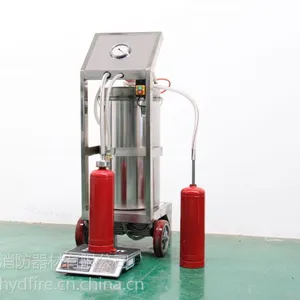 上海宝长GMF-B5型干粉灭火器灌充机,灭火器维修设备,氮气充装机