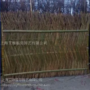 竹篱笆农家乐竹长廊 竹房子竹屋竹建筑户外竹亭子凉亭 竹门楼牌楼