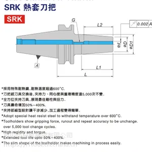 台湾丸荣ACROW SRK热套刀把 BT
