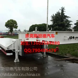 40英尺3轴平板半挂车