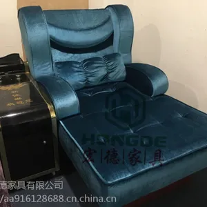 宏德家具HD-44电动桑拿沙发带智能电视机一体桑拿休息厅沙发生产厂家