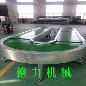 专业定制皮带转弯机90°转角输送带180度转弯皮带机不锈钢流水线