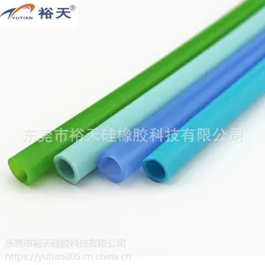 东莞裕天优质彩色硅胶管，双色硅胶管厂家