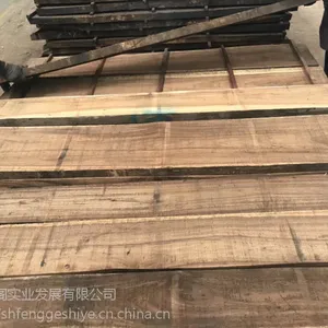 琥珀木板材 南美黑胡桃家具烘干板材