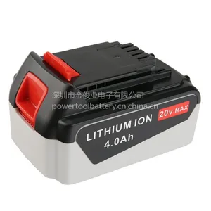 可适用于百得Black Decker 20V 4.0A 锂电池,LBX20,LB2X4020-OPE