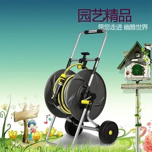 德国KARCHER卡赫园艺进口水管车HT80M水车架水管收纳架卷轴盘