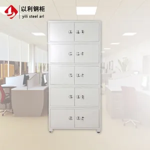 厂家直销B004办公文件柜 五节简约档案柜 铁皮文件柜 资料柜收纳柜