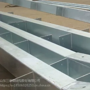 山东钢结构加工公司专业热镀锌处理、质优价廉