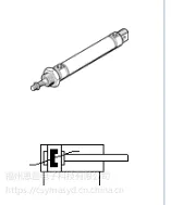 原装正品FESTO气缸DSNU-25-125-PPS-A