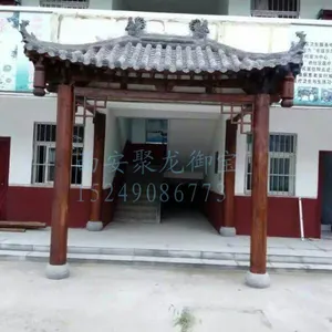 西安中式仿古门头-店面中式门头-老式门头装饰定做