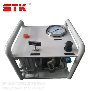 超高压拉伸器 气驱液体增压系统 超高压液压螺栓拉伸器