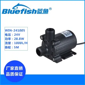 蓝鱼WIN-241005水陆两用工业泵24V直流无刷潜水泵1000L/H大流量抽水泵