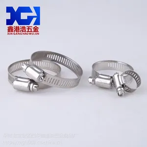 揭阳喉箍厂家批发304不锈钢一字槽卡箍规格齐全