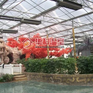 郑州生态餐厅设计建造厂家|郑州温室型生态餐厅建造价格|郑州生态餐厅型温室造价