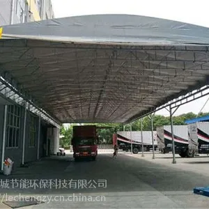 苏州定做工地大型帐篷伸缩雨棚活动遮雨棚推拉帐篷厂家直销