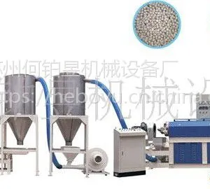 造粒机整条生产线 双腕强制式喂料 造粒机不停油压换网方式