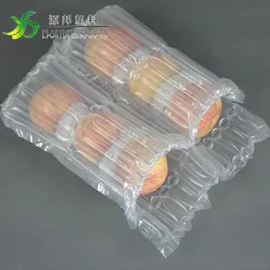 源邦塑料厂家直销2连7柱苹果气柱袋气泡柱气囊缓冲快递包装