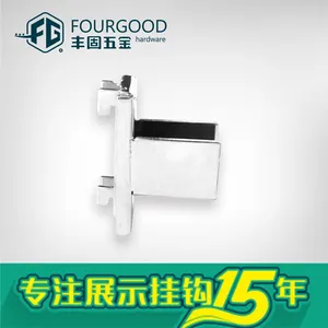 广东佛山货架配件五金工厂供应 铁质电镀卡双排 16*32方管直托