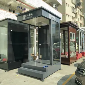 酒店移动岗亭厂家直***邦科技 广东有卖工地值班岗亭么采购保安亭定制高度188 2375 1129
