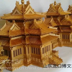 故宫角楼模型,博物馆沙盘模型定做,古建筑木制微缩袖珍工艺品