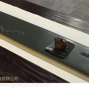 供应石茶盘 泉州上相天罗绿茶盘石制2015 岁月长流匠心款