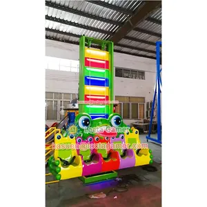 广东供应中山泰乐游乐制造 中小型室内外游乐设备升降塔迷儿童跳楼机5座趣味青蛙跳（LT-PR14）
