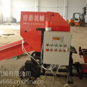 玉米秸秆打捆机 德泰青储打包机图片