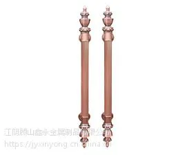 江阴鑫永铜门别墅铜门 纯铜大拉手