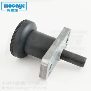 现货Mocayo法兰复位型旋钮柱塞碳钢分度销带杯头安装孔GN608可定制