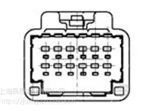 泰科TE1565894-1针座连接器 AMP连接器母形插口