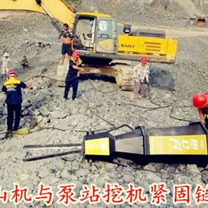 陕西彬县地下室开挖拆除岩石设备功效