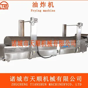 全智能化TSZD-40型肉饼油炸线【肉饼油炸上色设备】
