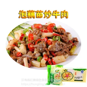 红菱牌泡藕带 洪湖藕带原材料 藕带加工 藕带批发 泡藕带400克 20袋起批