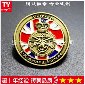 烤漆徽章-仿珐琅胸针-印刷滴胶胸徽-锌合金纪念勋章定制生产厂