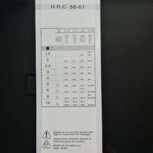 内六角扳手9件套1.5~10mm加长套装 甬工 供应批发 六角扳手