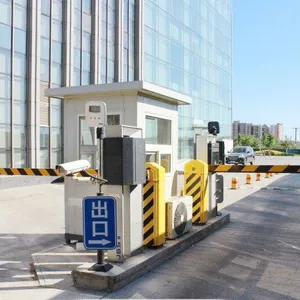 电动栅栏道闸机小区门卫升降杆遥控门禁起落拦车杆停车场道闸系统