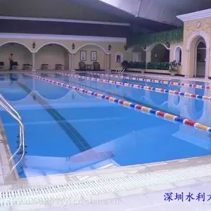 水利方钢结构定制款泳池,与中考体育增项相映生辉