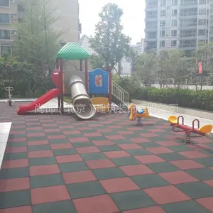 供应室外游乐场安全橡胶地垫