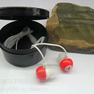 水晶盒透明盒胶盒铁盒包装赠品礼品耳机入耳式mp3小耳机批发 深圳外贸耳机代工厂