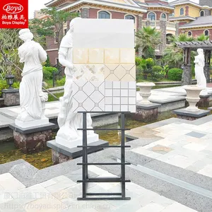 柏雅瓷砖展架 木地板展示架300 线条墙砖展架陈列架 瓷砖架子600